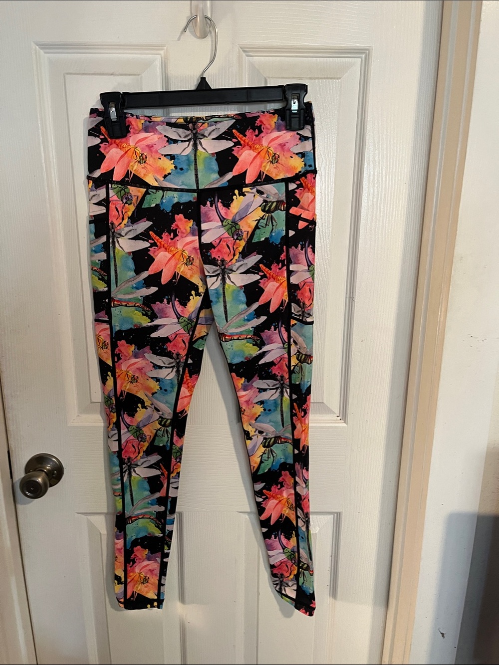 CVG Watercolor Dragonfly Full Length Leggings